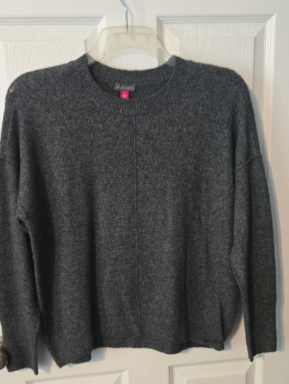 Vince Camuto  Dark Charcoal Crewneck Sweater